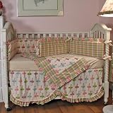 Hoohobbers Ballerina 4 Piece Crib Bedding Set