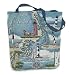 Lighthouses of North Carolina Decorative Shopping Tote Bag 17" x 17"