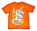 Star Wars Big Boys The Force Awakens Graphic T-Shirt (Orange BB8, Large)