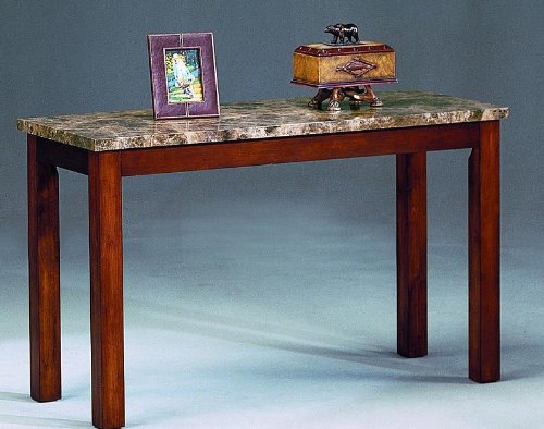 Thurner Marble Top Sofa Table By Crown Mark Furniture