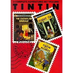 Adventures of Tintin: "Castafiore Emerald", "Flight 714" and "Tintin and the Picaros" v. 7 (Three-in-one volume)