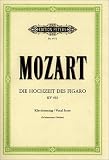 Die Hochzeit des Figaro KV 492  -Komische Oper in vier Akten, Klavierauszug