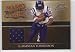 2006 Absolute Memorabilia Marks of Fame Materials Prime 34 Lendale White - Tennessee Titans ( - Piece of Authentic 2 Colored Jersey - Serial #D To 50 - Football Cards)