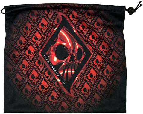 Wicked Sports Goggle Bag - Wicked Skulls - Red
