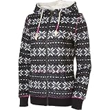 Roxy Women’s “BearTracks” Fleece Lined Hoodie Black 474621-BWT