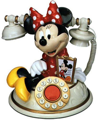 Telemania Minnie Mouse Desk Phone