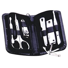 Mini Professional Manicure Set - Black