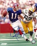ROB JOHNSON,BUFFALO BILLS,USC TROJANS,SIGNED,AUTOGRAPHED,8X10 PHOTO,COA, RARE HARD PHOTO TO FIND