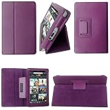 Kindle Fire Lightweight Folio Case (Purple) with Stand by Supcase (TM)-WY62