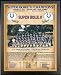 Baltimore Colts 1970 Superbowl 5 - 13x16 Healy Wall Plaque with Black Finish Backing