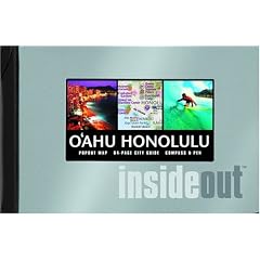 O'Ahu & Honolulu Insideout City Guide with Other and Pens/Pencils and Map