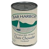 Bar Harbor All Natural New England Clam Chowder, 15-Ounce Cans (Pack of 6)