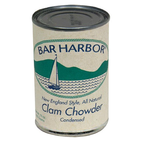 Bar Harbor All Natural New England Clam Chowder, 15-Ounce Cans (Pack of 12) by Clam Chowders