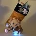 New Orleans Saints Mascot Fiber Optic Stocking