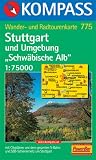 775: Stuttgart U. Umgebung (Surrounding Area) 1:75, 000