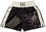 Joe Frazier Signed Black Everlast Trunks - Incription (Smokin)