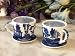 Blue Willow Cup & Saucer Salt Pepper Shakers
