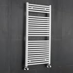 Radiateur s�che-serviettes plat blanc...