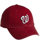 Washington Nationals Franchise Fitted Baseball Cap (Red, X-Large)