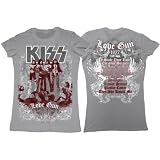 Kiss - Almost Human Junior / Womens T-shirt in Asphalt