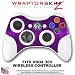 Brushed Metal Purple Skin by WraptorSkinz TM fits XBOX 360 Wireless Controller (CONTROLLER NOT INCLUDED)