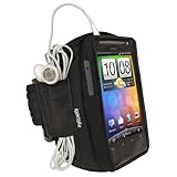 iGadgitz Black Water Resistant Neoprene Sports Gym Jogging Armband for HTC  ....