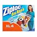 Ziploc Big Bag Double Zipper, X-Large, 4-Count