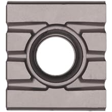 Sandvik Coromant T-MAX SCREW CLAMP  Carbide Milling Insert, 215 Style, Rectangular, SM30 Grade, Uncoated, 21531211111,0.205" Thick, 0" Corner Radius (Pack of 10)