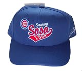 Vintage Chicago Cubs 1998 Sammy Sosa Snap Back Hat Cap - Royal Blue