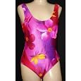 Missy Swimsuit Basic UBack - PinkFloral