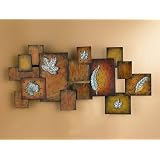 Abstract Leaves Wall Art by 