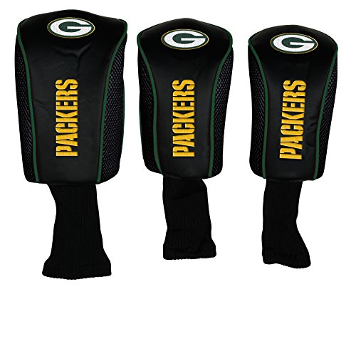 NFL Green Bay Packers 3 Pack Mesh Longneck Headcover Set
