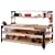 2x4basics 90164 Workbench and Shelving Storage System with Hooks and Clamps