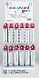 Tube of 7 Crossword Game Dice