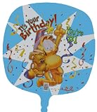  : Garfield Happy Birthday Square 18" Mylar Balloon