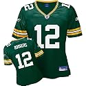 Aaron Rodgers Packers Green Women's NFL Replica Jersey