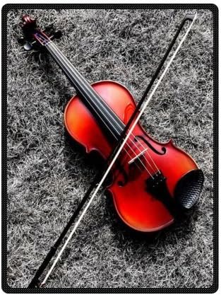 58" x 80" (Large) Red Violin Music Throw Blanket Hot Sale - High Quality Cheap
