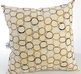 Metro Small Circle Pillow by Glenna Jean