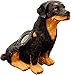 DABMAR LIGHTING LV-DOG-LED3-BB Painted Resin Dog Garden Accent Light