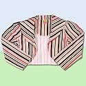 CANDY STRIPES Baby and Toddlers lined Gaucho Jacket