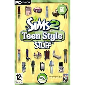 The Sims 2: Teen Style Stuff (PC CD)