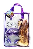Hannah Montana Tote Bag with Wig and Assorted Accessories, Purple