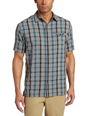 Columbia Men Big Declination Trail Short Sleeve Extended Shirt