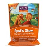 Halo Spots Stew Natural Dry Dog Food, Puppy, Wholesome Chicken Recipe, 6 Pound Bag (Misc.) 51VLGpSAEQL. SL160 SS160 Halo Spots Stew Natural Dry Dog Food, Puppy, Wholesome Chicken Recipe, 6 Pound Bag (Misc.)