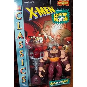  X-MEN CLASSICS - Juggernaut with Light-up Red inch Jewel Weapon