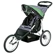 InStep Ultra Runner Jogging Stroller (Green/Lt Gray/Black)
