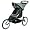 InStep Ultra Runner Jogging Stroller (Green/Lt Gray/Black) thumb