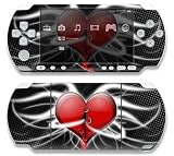 Devil Heart Decorative Protector Skin Decal Sticker for Sony Playstation PSP Slim / PSP 3000