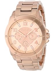 Vince Camuto Womens VC/5042RGRG Rosegold-Tone Multi-Function Bracelet Watch