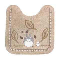 トトロ ハッパ トイレマット ベージュ